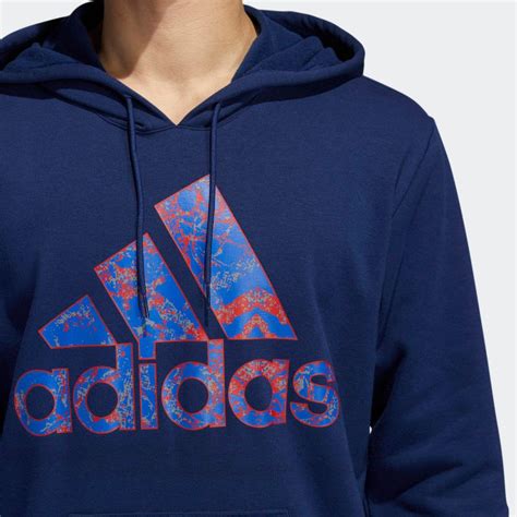 Bluza Męska Legends Basketball Hoodie Adidas Navy Sport Shop Pl