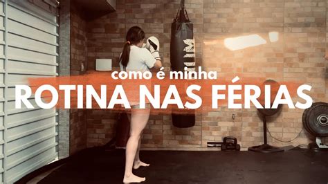 VLOG Rotina De Treinos Bate Papo E Muay Thai YouTube