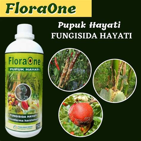 Jual Floraone Pupuk Hayati Fungisida Hayati Tricoderma Harzianum Cair