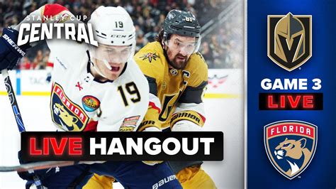 Florida Panthers Vs Vegas Golden Knights Live Hangout Game