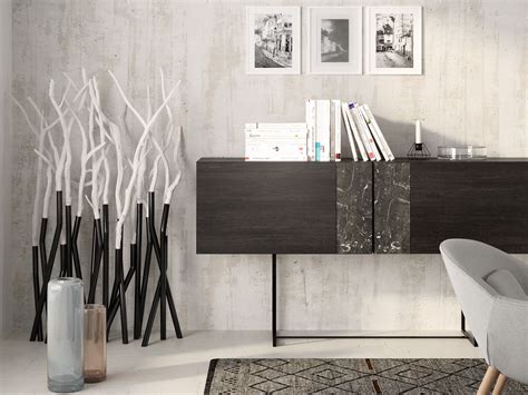 Dark wood furniture on Behance