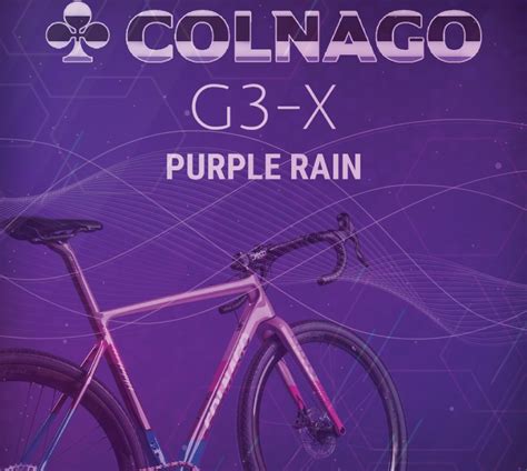 Colnago G X Gravel Bike Purple Rain