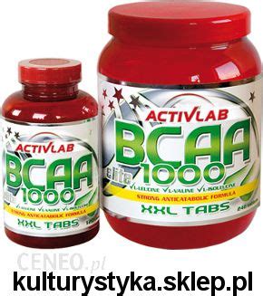 ActivLab BCAA XXL 240 Tabl BCAA Ceny I Opinie Ceneo Pl