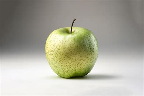 Premium Ai Image Whole Apple Isolate Ripe Fresh Apple Clipping Path