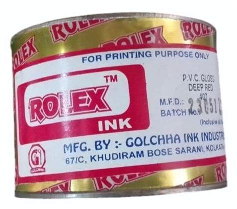 200 Gm Rolex Deep Red Printing Ink At Rs 110 Kg Printing Ink In