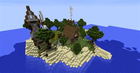 Small Medieval Island Minecraft Map