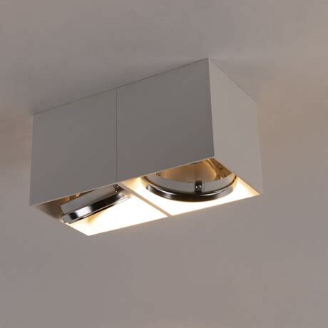 Downlight Lux Doble Ar Machado Blanco Unilux