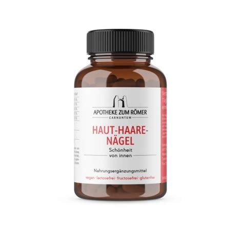 Haut Haare N Gel Kapseln Stk Apotheke Zum R Mer