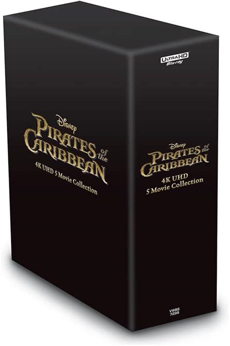 Pirates Of The Caribbean K Blu Ray Steelbook Boxed Set Fnac