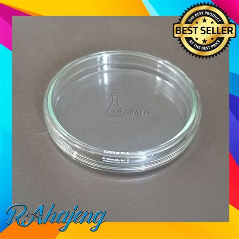jual petri dish iwaki cawan petri  mm shopee indonesia