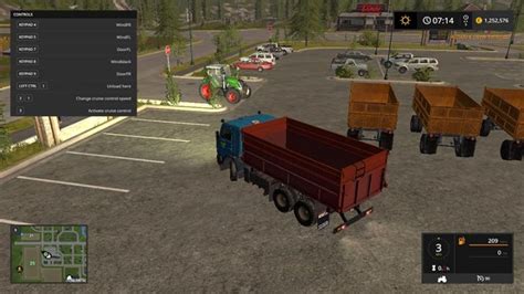 Kamaz 55102 And The Trailer GKB 8551 V 1 0 FS17 Mod