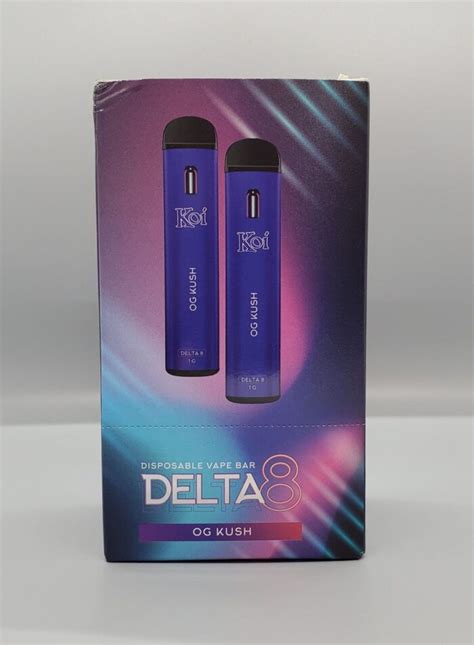 Koi Delta 8 1g Disposable Vape Bar Og Kush Revived Inc