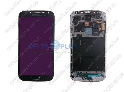 Купить SAMSUNG I9500 Galaxy S4 дисплей в сборе с тачскрином и передней ...
