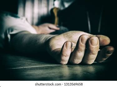 Dead Drunk Man On Floor Stock Photo 1313569658 | Shutterstock