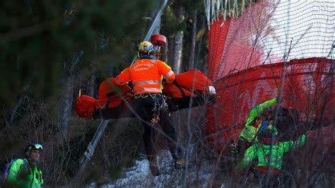 Ski Star Cyprien Sarrazin verlässt Intensivstation nach Horror Sturz