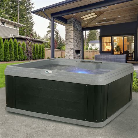 Aqualife By Strong Spas Ariana 6 Person 30 Jet Lounger Hot Tub Spa With Built In Ice Bucket 5