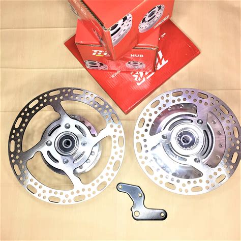 RMS TTGR SET FRONT AND REAR HUB DISC FOR SUZUKI RAIDER 150 WITH BEARING