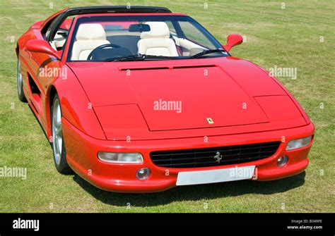 Red Ferrari F355 GTS Stock Photo - Alamy