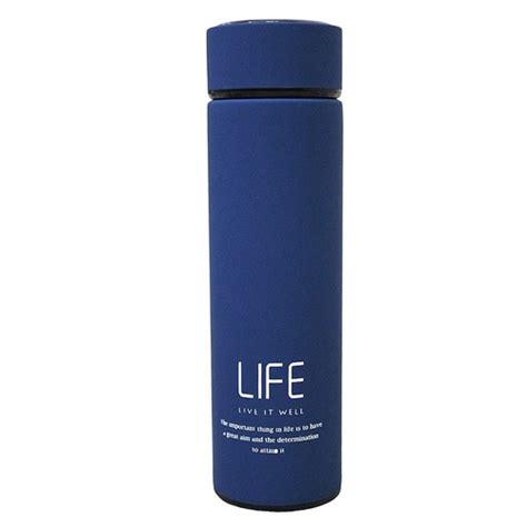 Blue Color Double Wall Vacuum Flask Insulated Thermos Hour Cold Or Hot Capacity