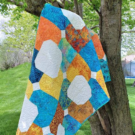 Easy Fat Quarter Batik Quilt Tutorial Freemotion By The River