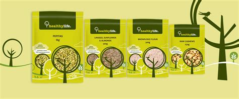 Health Food Packaging Design Case Study Healthy Life Percept