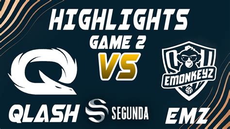 QLASH Spain Vs EMonkeyz Game 2 Highlights LEAGUE OF LEGENDS