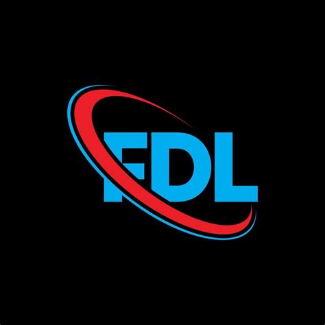 logotipo de la fdl. letra fdl. diseño del logotipo de la letra fdl
