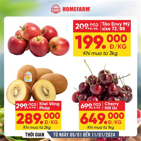 HN HP Đãi tiệc quả ngon Tặng ngàn deal hot giảm giá đến Homefarm Thực Phẩm Nhập Khẩu