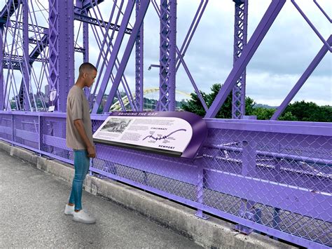 Enhancing The Experience Of The Purple People Bridge Cincinnati