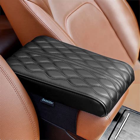 Seasider Car Center Console Cover Memory Foam Car Armrest Cushion