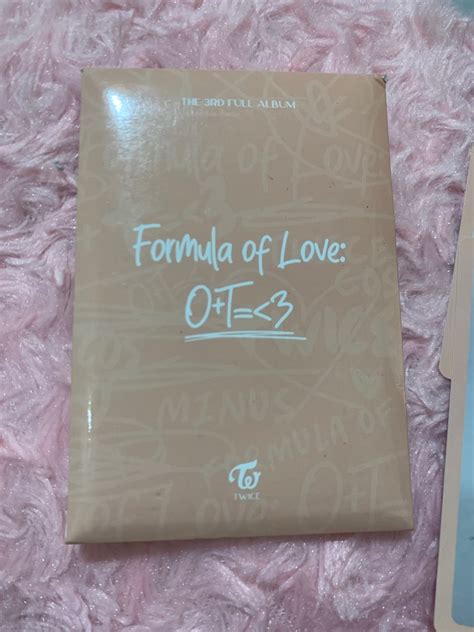 Twice Formula Of Love Pob Set On Carousell