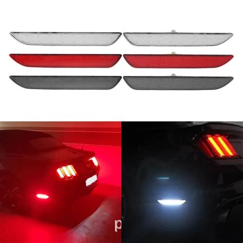 Luces Led Laterales Para Parachoques Trasero De Coche Luz Intermitente