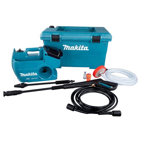 Makita Dhw080zk Twin 18v Lxt Brushless Cordless Pressure Washer 50l Body Only Power Tool World