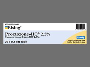 Hydrocortisone Acet Proctozone Hc Crm Crm Oz Real Value Rx