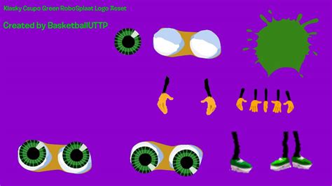 Klasky Csupo Green RoboSplaat Logo Asset by BasketballUTTP on DeviantArt