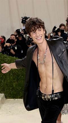 Shawn Mendes Shirtless