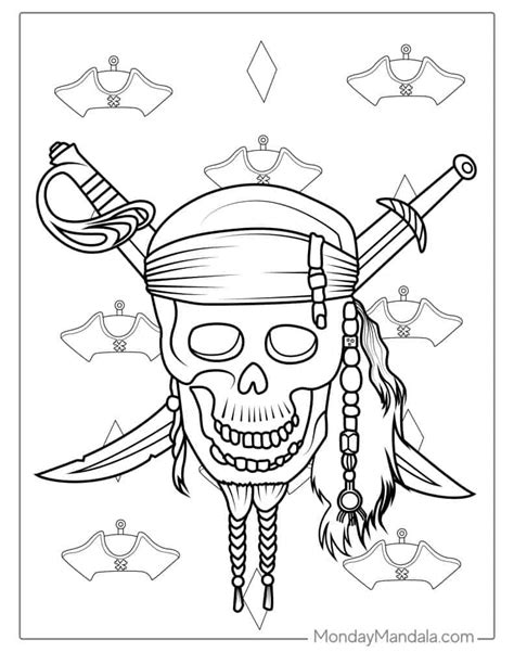 Free Pirates Coloring Pages