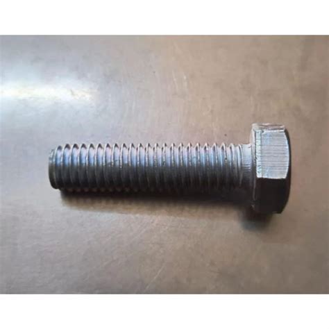 M22 22 Mm 10mm Hexagonal Mild Steel Hex Bolt Hot Dip Galvanized HDG