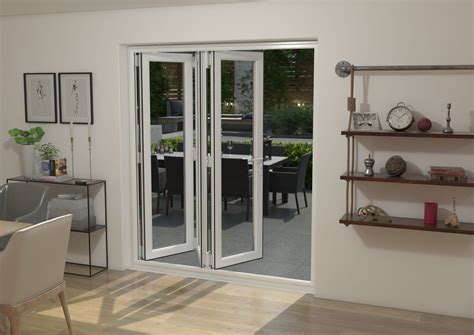 Part Q Grey White Mm Upvc Bi Fold Door Open Out R Bifold Doors