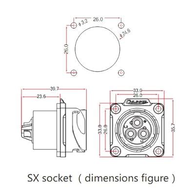 Buy Cnlinko Pin Power Industrial Circular Connector Female Plug