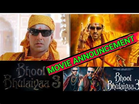 Bhool Bhulaiyaa 3 Movie Announcement Review Bhool Bhulaiyaa 3 Latest