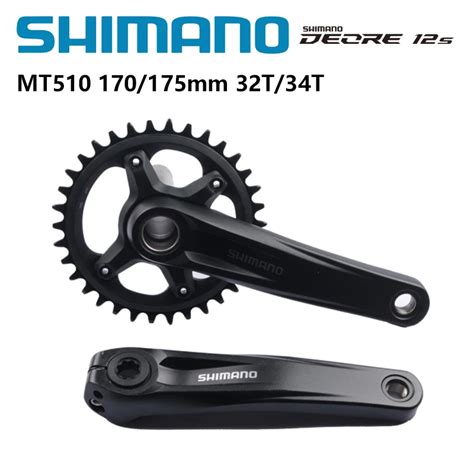 Shimano Deore MT510 Crankset 12 Speed 2 Piece Crankset For 135 Mm 142