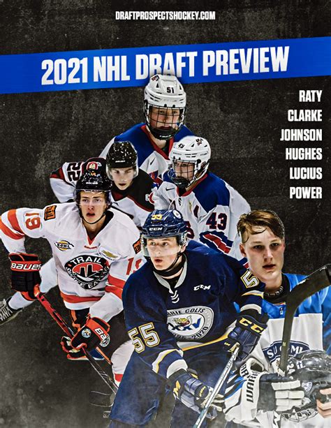 DRAFTPRO – 2021 NHL DRAFT PRELIMINARY TOP 32 – DRAFT PROSPECTS HOCKEY