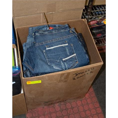 Box Of New Jeans Assorted Sizes