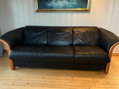 Ekornes Skinn Sofa Finn Torget