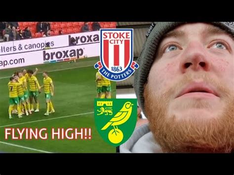 CANARIES CAUSE CHAOS Stoke City Matchday VLOG Vs Norwich City