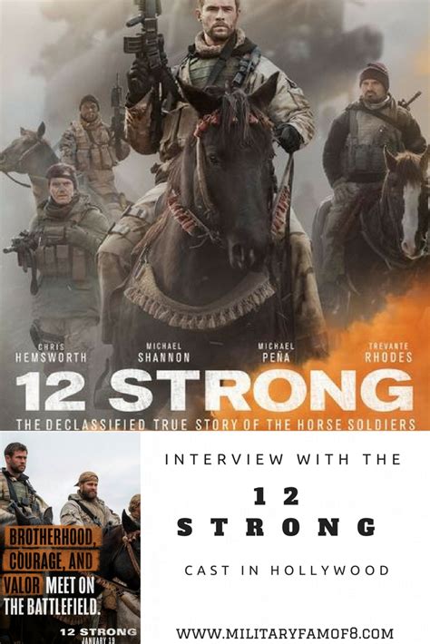 Interview with the 12 Strong Cast in Hollywood - Adventures of a ...