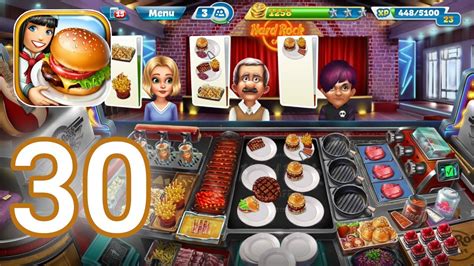 Cooking Fever Gameplay Walkthrough Part 30 Hard Rock Cafe Level 26 30 Completed Ios