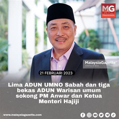 Malaysia Gazette On Twitter Lima Adun Umno Sabah Dan Tiga Bekas Adun