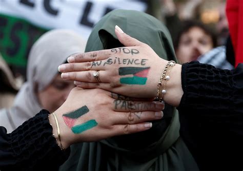 Protestos pro Palestina em Paris SIC Notícias